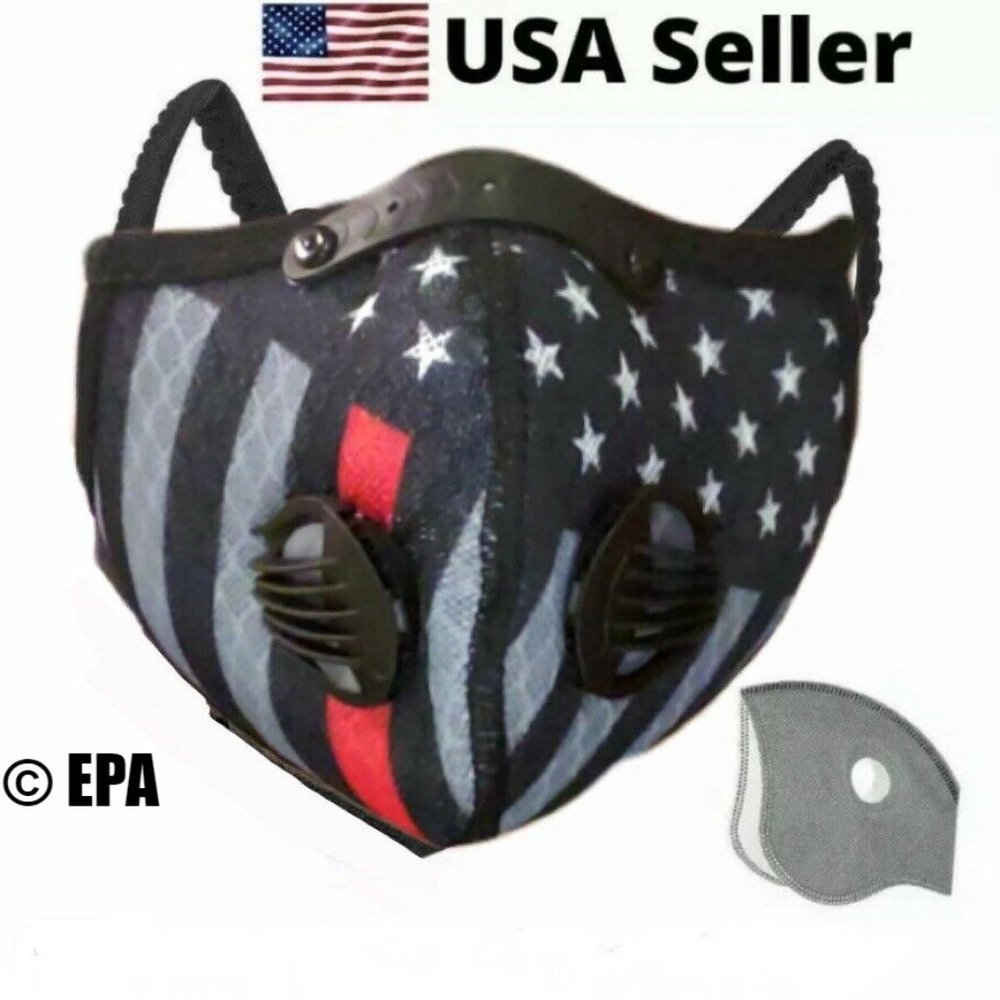 Outdoor Running Cycling Sport Mask USA Flag